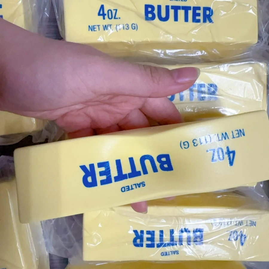 10PCS Butter Stick Squeeze Toy Slow Rising Squishy Butter Bar Brick Adults Fidget Toy Anti Stress Release Hand Relax Gift Toy