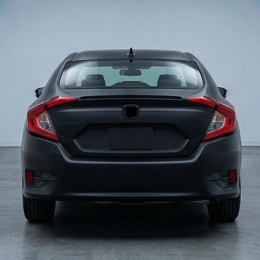 Premium Matt Black Car Vinyl Wrap for Honda Civic CR-V HRV Accord Pilot Passport Bubble-Free DIY Auto Color Change Sticker Cover