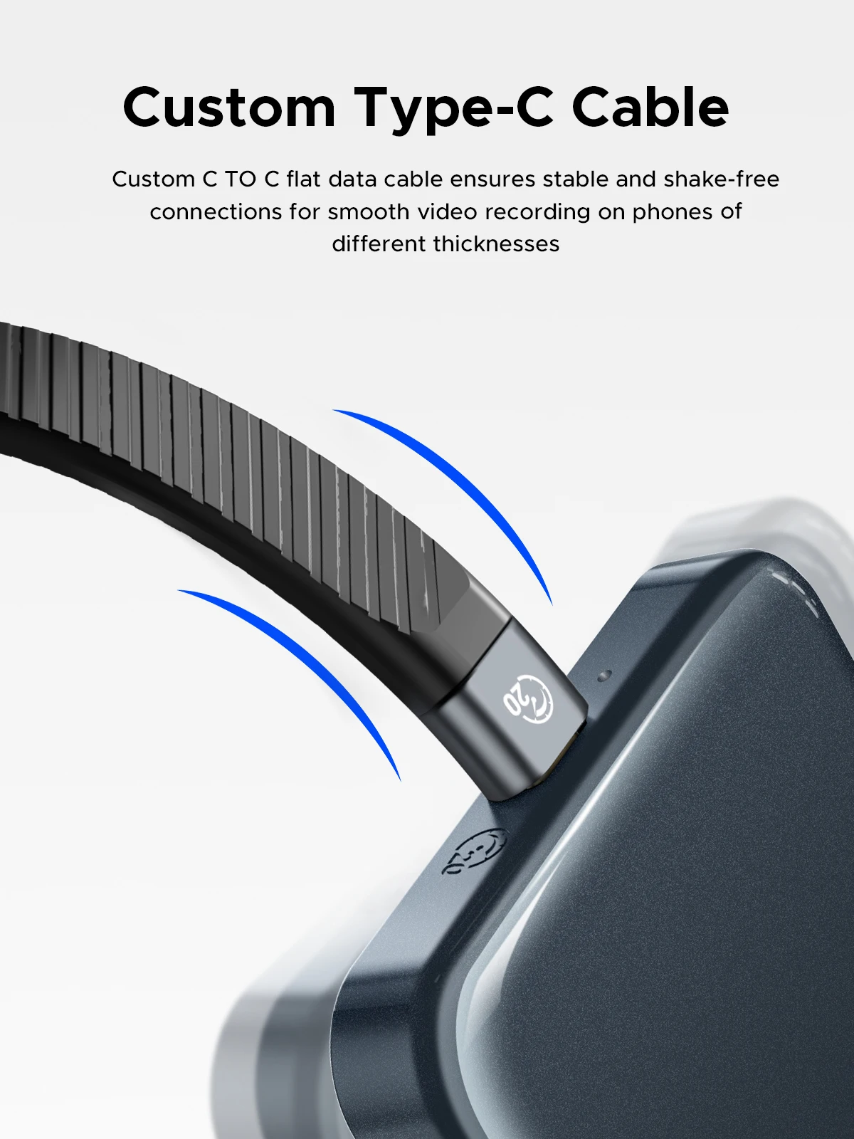ORICO Magnetic Portable SSD USB3.2 20Gbps Supports 4K ProRes Video Recording for iPhone 15 Pro Series External Solid State Drive
