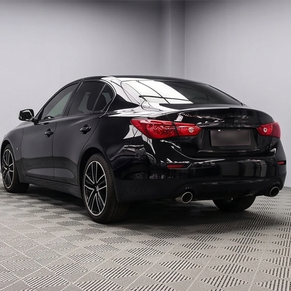 Car Glossy Black Vinyl Wrap Modify Film for Toyota Camry 70 XV50 XV80 Hybird 2020 2025 Premiun Auto Body Color Change Film Cover