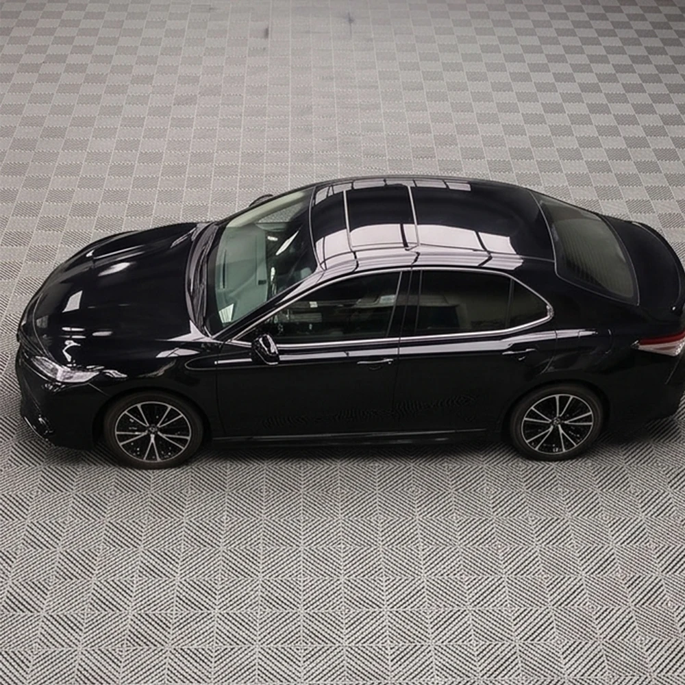 Car Glossy Black Vinyl Wrap Modify Film for Toyota Camry 70 XV50 XV80 Hybird 2020 2025 Premiun Auto Body Color Change Film Cover