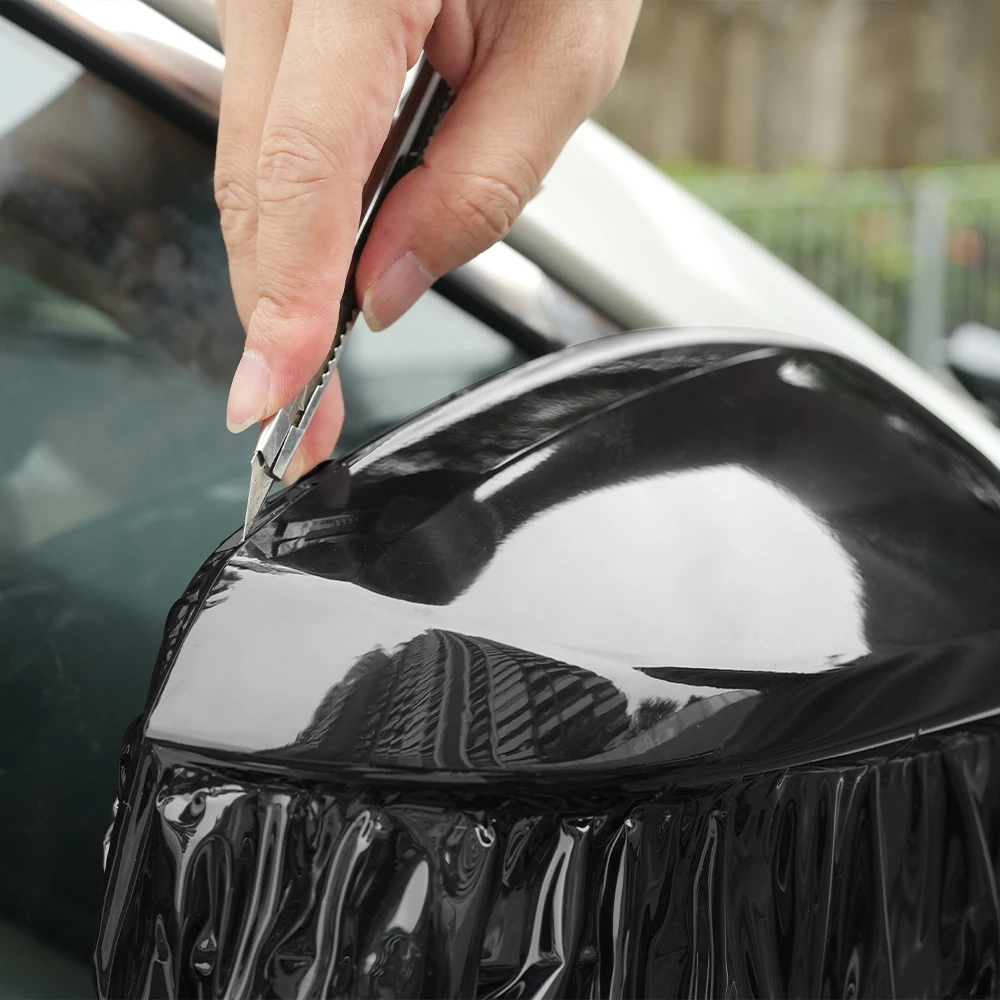 Car Glossy Black Vinyl Wrap Modify Film for Toyota Camry 70 XV50 XV80 Hybird 2020 2025 Premiun Auto Body Color Change Film Cover