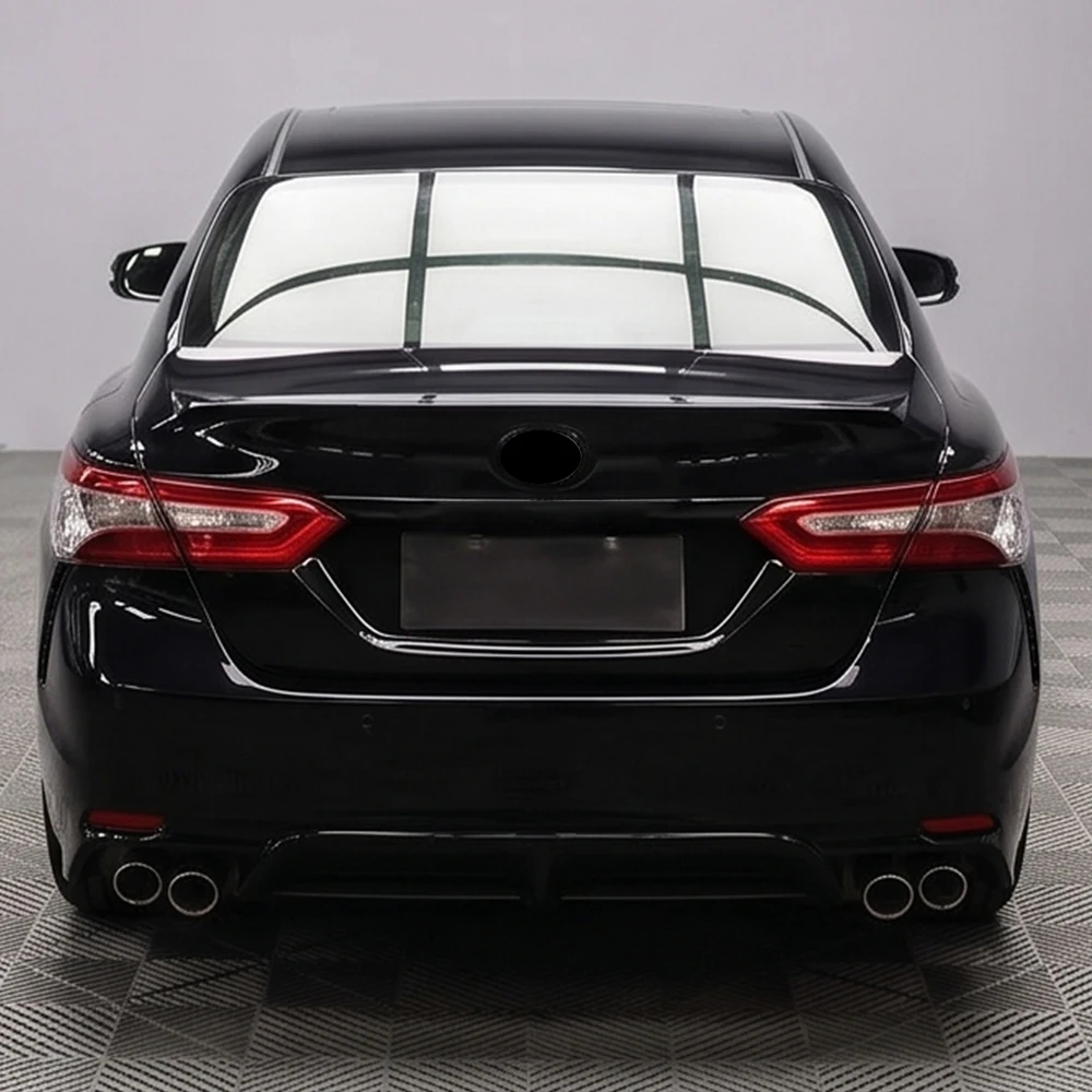 Car Glossy Black Vinyl Wrap Modify Film for Toyota Camry 70 XV50 XV80 Hybird 2020 2025 Premiun Auto Body Color Change Film Cover