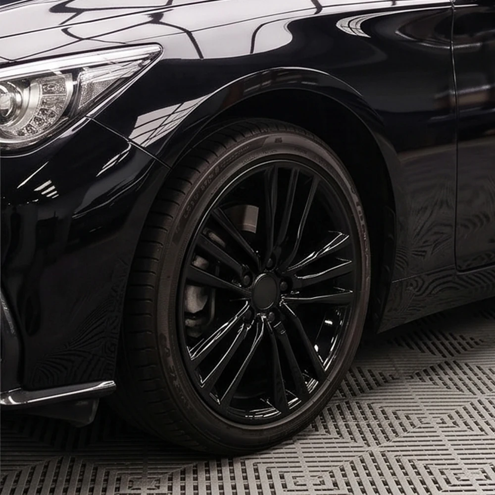 Car Glossy Black Vinyl Wrap Modify Film for Toyota Camry 70 XV50 XV80 Hybird 2020 2025 Premiun Auto Body Color Change Film Cover