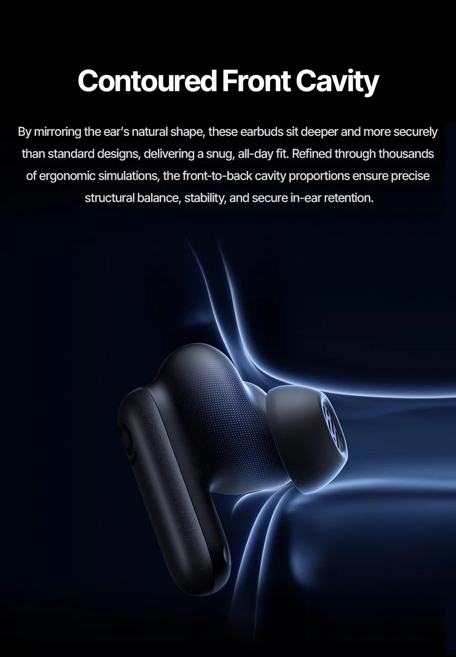 Baseus Inspire XP1 Adaptive Noise Cancelling Earbuds Sound by Bose Dolby Audio Adaptive Tuning Sound 6-Mic Clear Calls Earphones