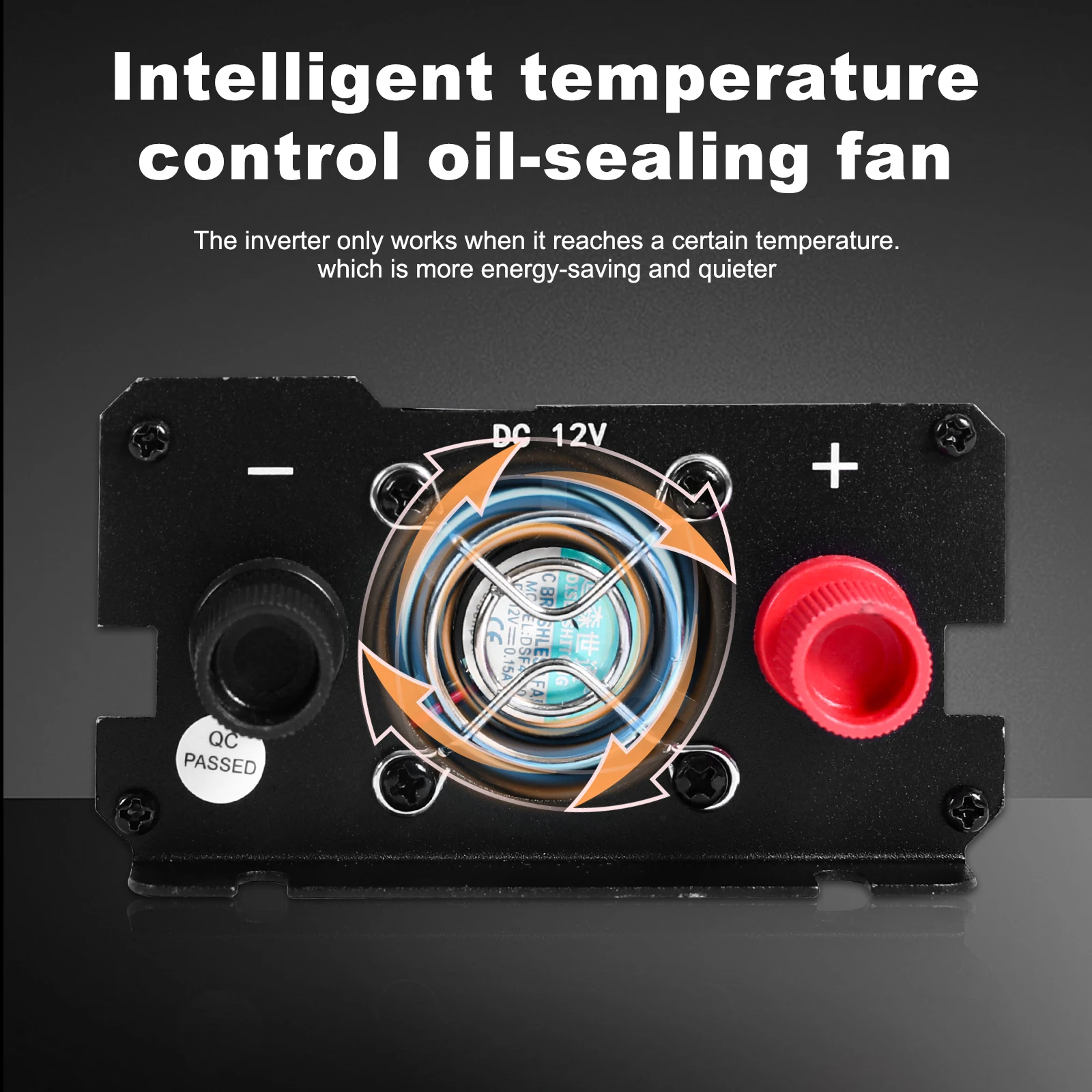 6000W Car Power Inverter DC 12V To AC 110V Pure Sine Wave Solar Power Converter 60Hz LCD Screen Display Portable Power Supply