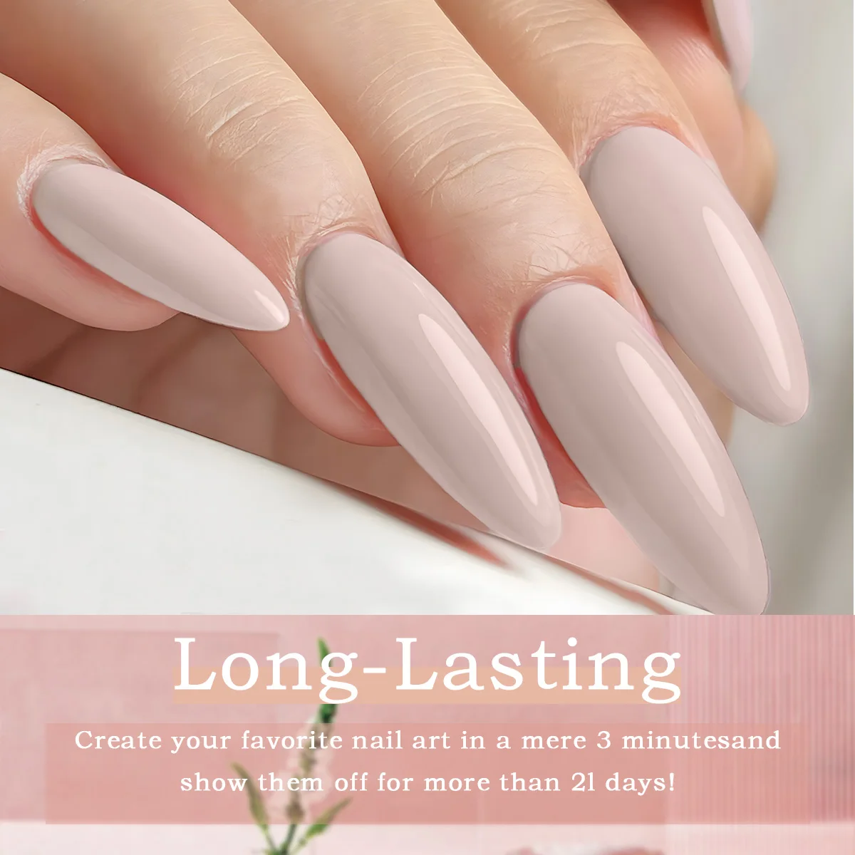 6PCS Gel Nail Polish Set - Warm Peach & Skin Tone Colors, Soak Off UV/LED Gel Polish Kit for DIY Manicure & Salon