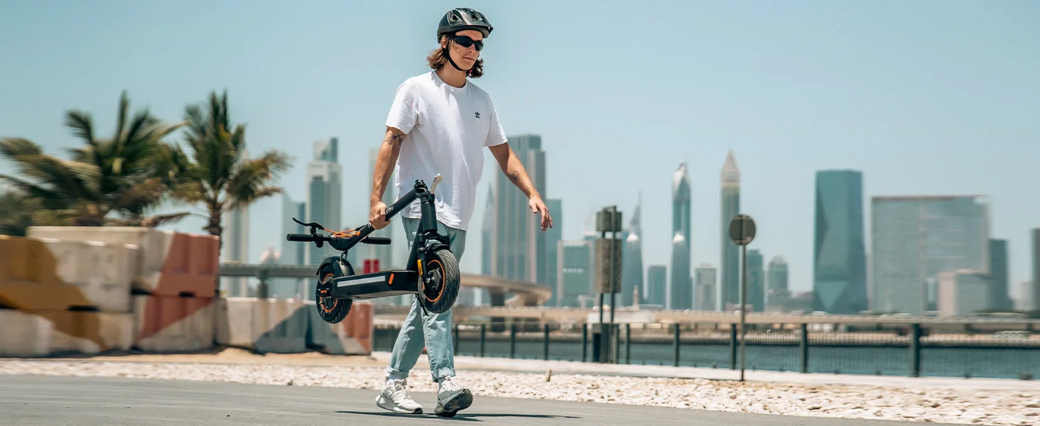 Hiboy Max Pro Electric Scooter for Adults, 650W Motor 22MPH, 46.6Mi Long Range, 11'' Pneumatic Tires, Dual Suspension, 265lbs Load, Commuting E-Scooter