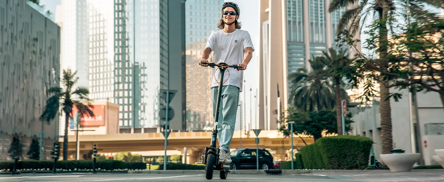 Hiboy Max Pro Electric Scooter for Adults, 650W Motor 22MPH, 46.6Mi Long Range, 11'' Pneumatic Tires, Dual Suspension, 265lbs Load, Commuting E-Scooter