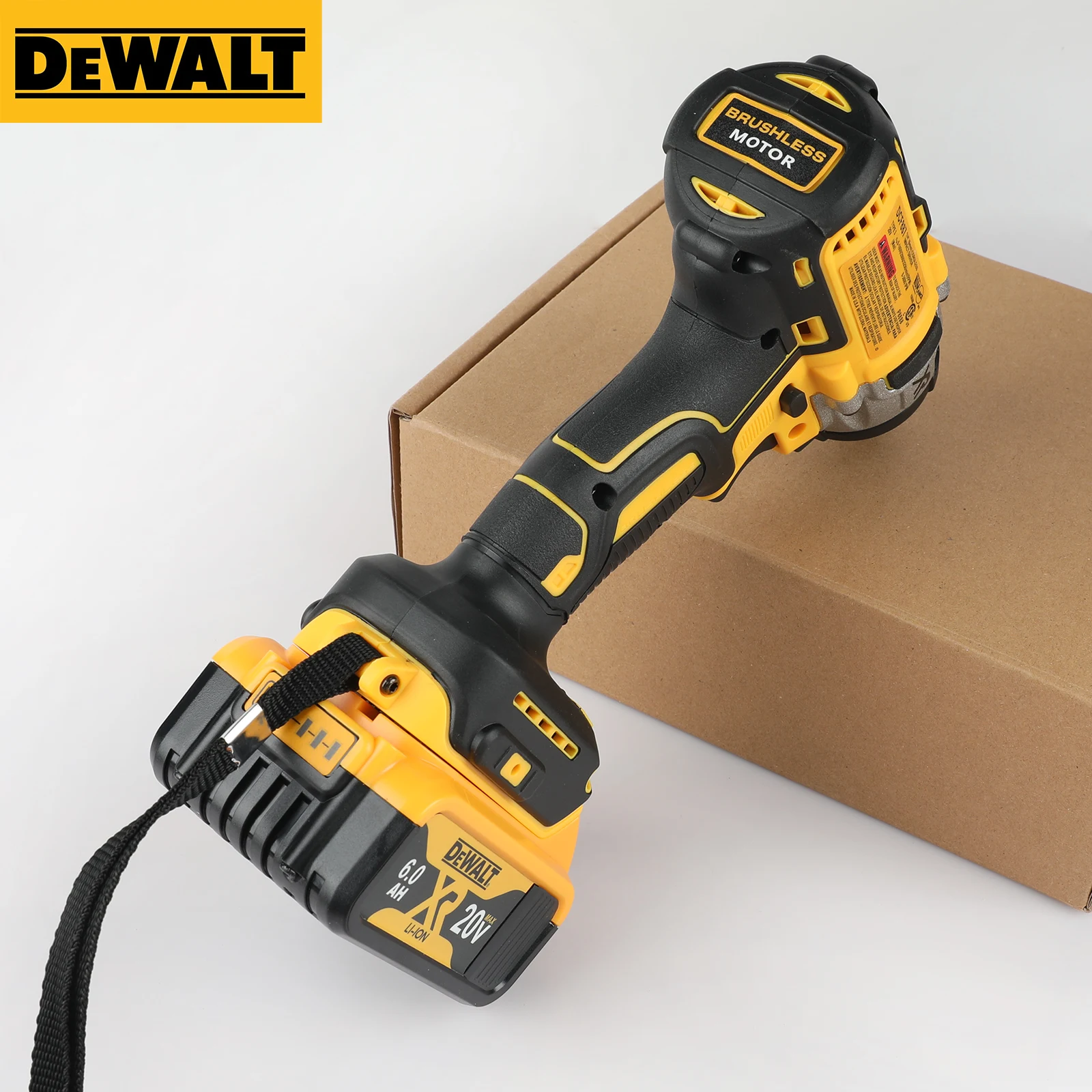 DeWalt DCD887 20V Brushless Cordless Impact Drill, Lithium-Ion Powerhouse All-in-One Screwdriver Drill for Drilling Driving