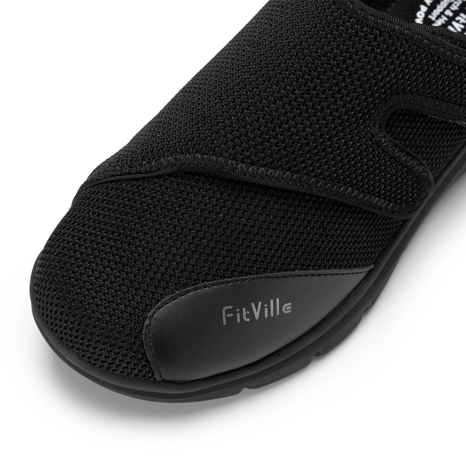 FitVille Diabetic Shoes Men Extra Wide Walking Casual Shoes for Swollen Feet Orthopedic Adjustable with Arch Support Cushioning