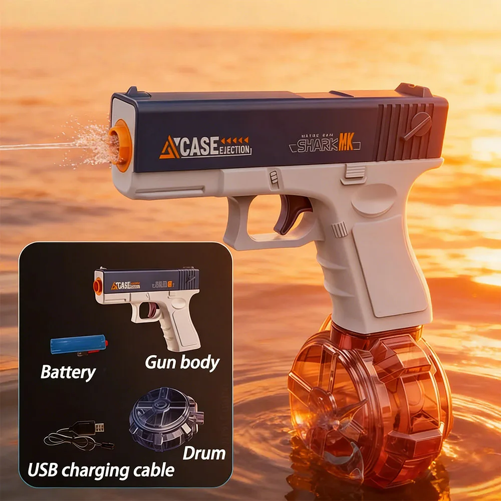 Powerful Squirt Guns Pistol for Adults , Auto Water Blaster Gun Pistol Outdoor Summer Toys for Pool Beach Party