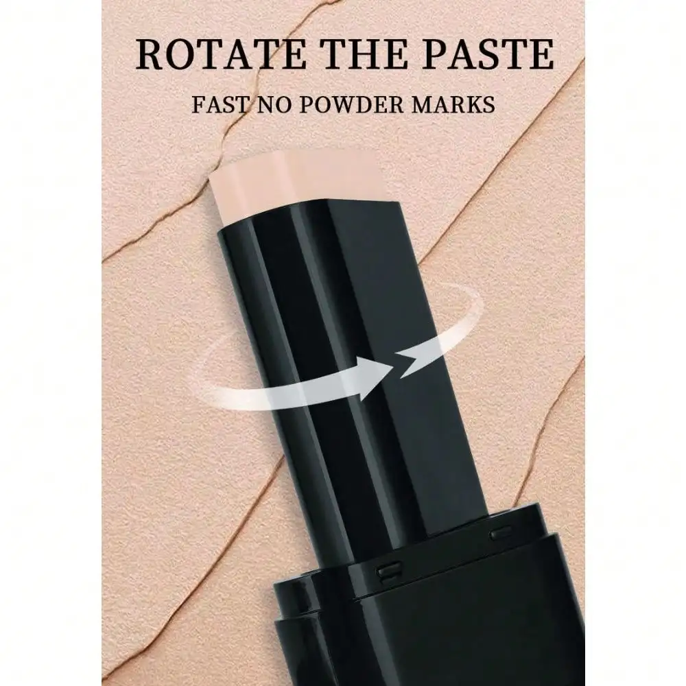 2 In 1 Waterproof ConcealingFoundation Stick ForSweat Resistance, StrongDark Circle Coverage,Natural Makeup Feel,Portable Design,Multi-ColorOptions, PerfectCosmetic Gift Long Lasting Concealer FaceConcealer Concealer Foundation