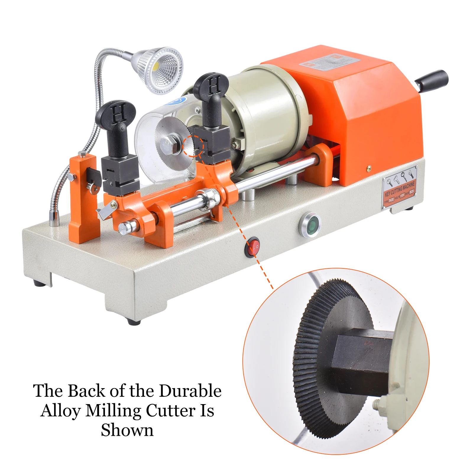 120W Key Duplicator 110V-120V Key Copier Machine Multifunctional Door Electric Metal Cutter Tool Duplicate Equipment for Hardware Stores