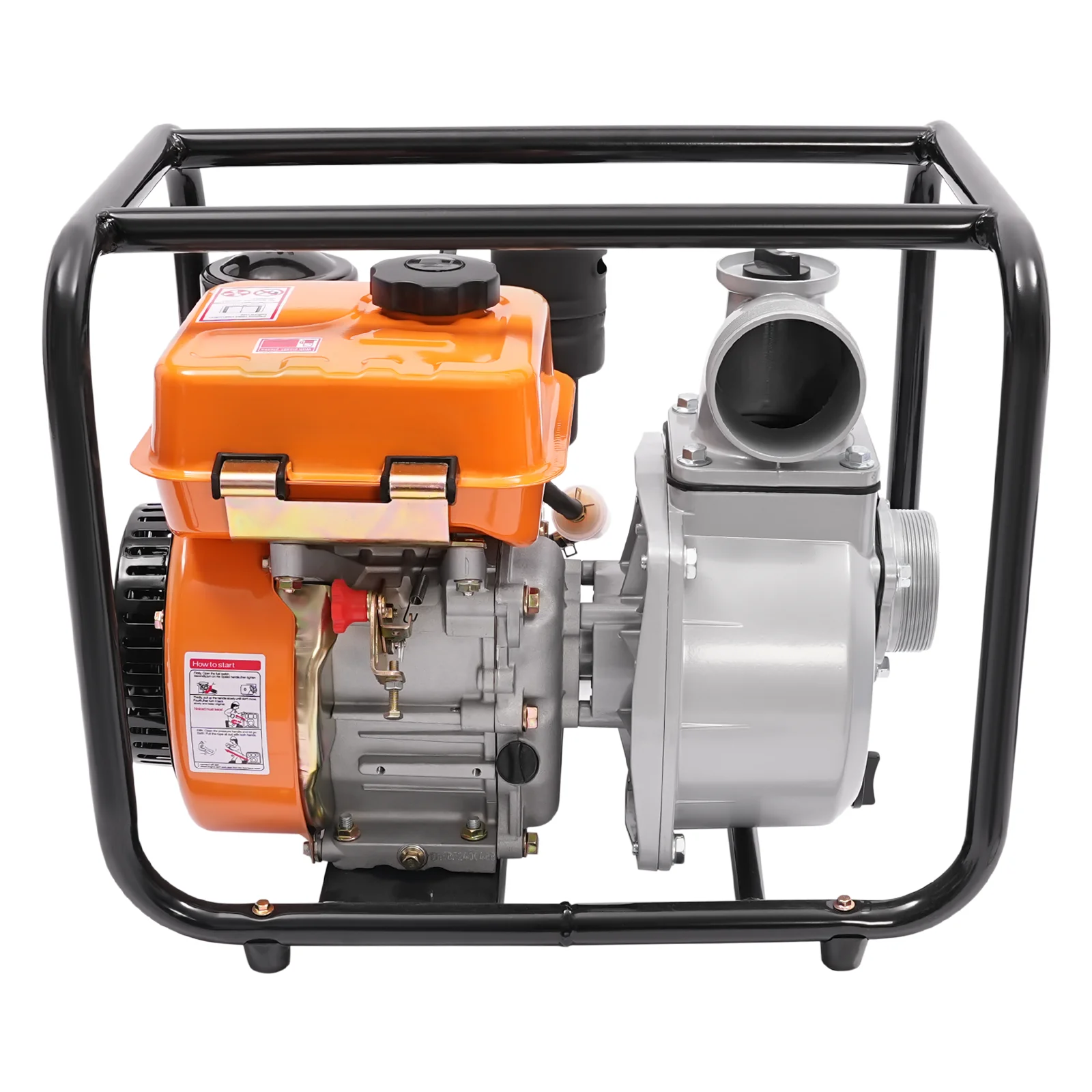 4-Strok Water Pump Diesel Water Transfer Pump with 4L Fuel Tank Diesel Water Pump Water Lifting & Drainage Equipment for Farm Garden Irrigation4-Strok Water Pump Diesel Water Transfer Pump with 4L Fuel Tank Diesel Water Pump Water Lifting & Drainage Equip