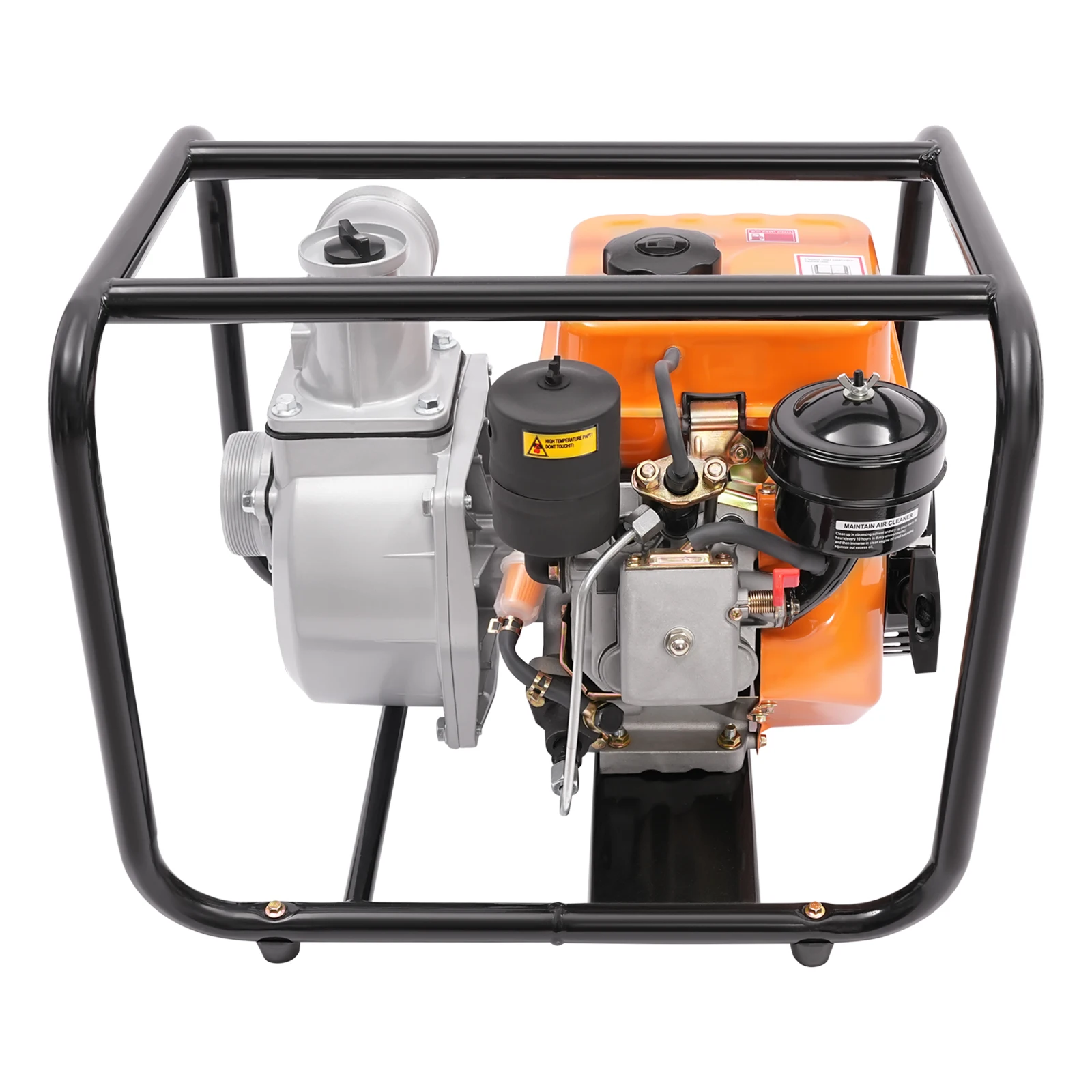 4-Strok Water Pump Diesel Water Transfer Pump with 4L Fuel Tank Diesel Water Pump Water Lifting & Drainage Equipment for Farm Garden Irrigation4-Strok Water Pump Diesel Water Transfer Pump with 4L Fuel Tank Diesel Water Pump Water Lifting & Drainage Equip