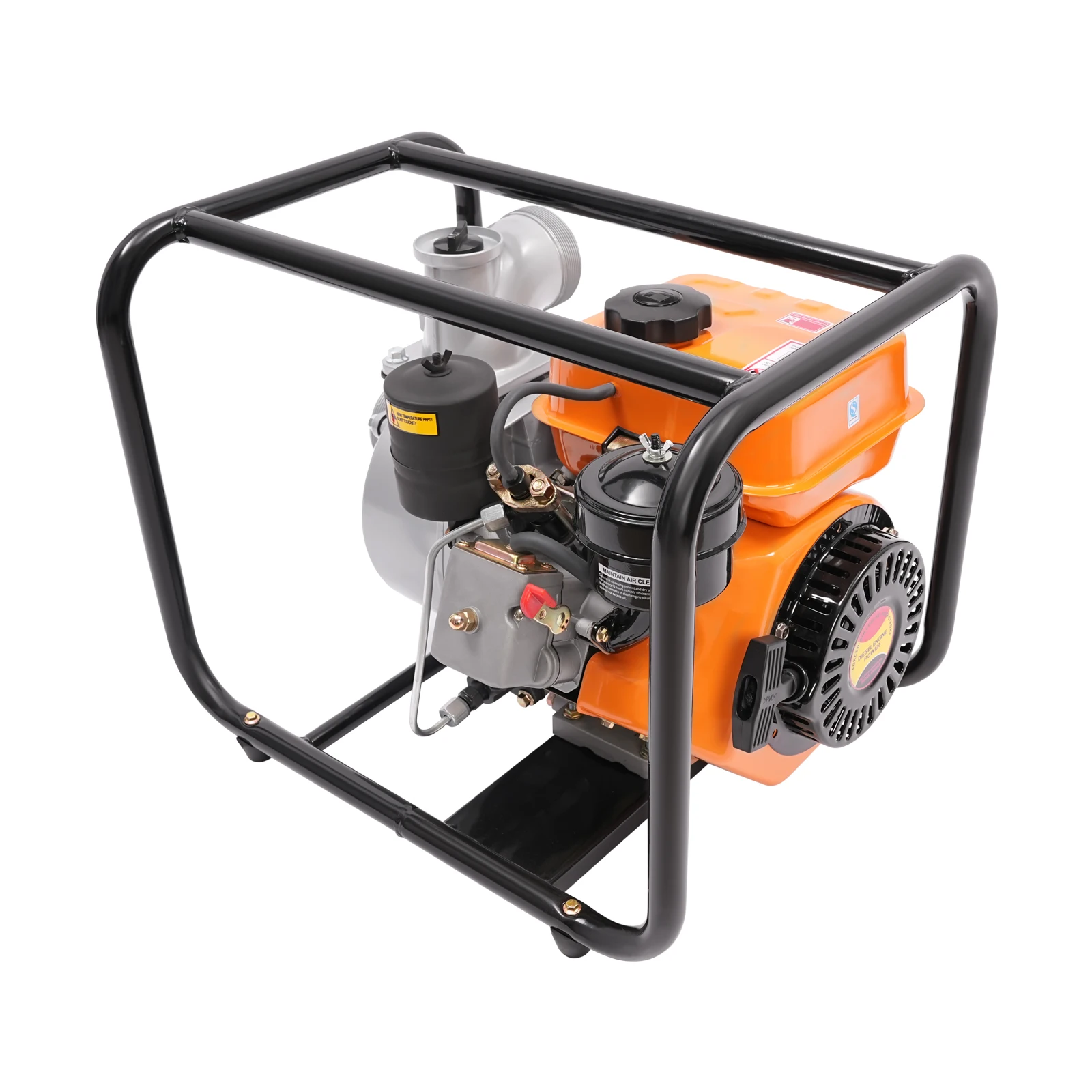 4-Strok Water Pump Diesel Water Transfer Pump with 4L Fuel Tank Diesel Water Pump Water Lifting & Drainage Equipment for Farm Garden Irrigation4-Strok Water Pump Diesel Water Transfer Pump with 4L Fuel Tank Diesel Water Pump Water Lifting & Drainage Equip