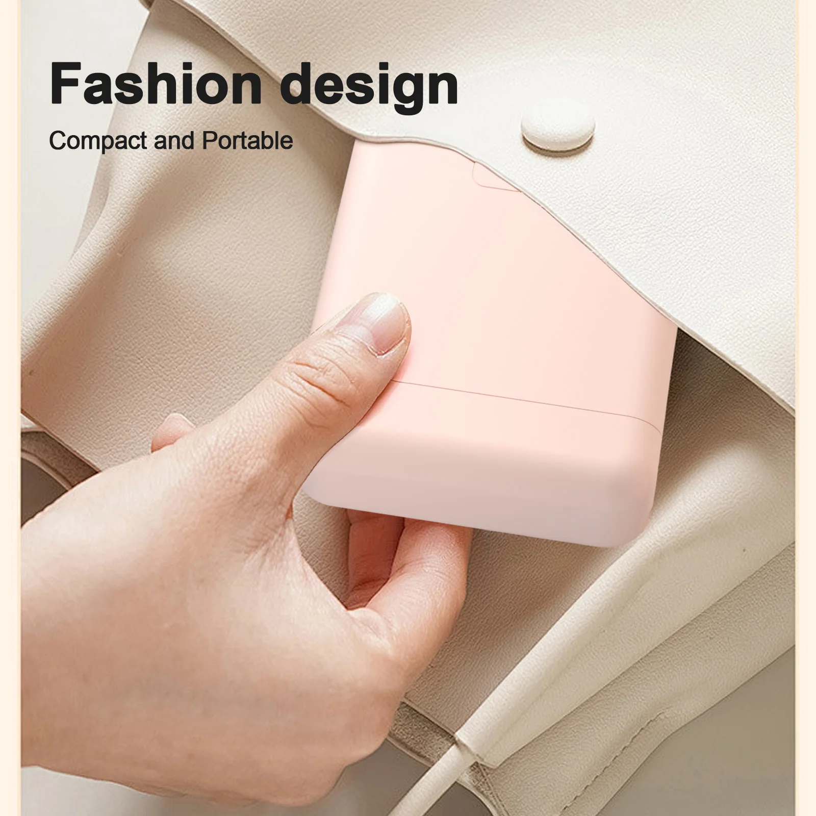 Label Maker Machine with Tape Portable Printer Mini Thermal Printers Self-adhesive Sticker for School Home Office Organization