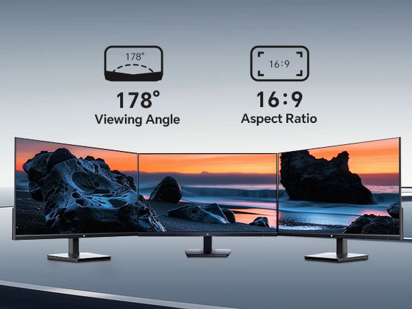 KTC 27 Inch Computer Monitor - QHD (2560 x 1440) Display, Up to 120Hz Monitor, IPS Panel H27D9