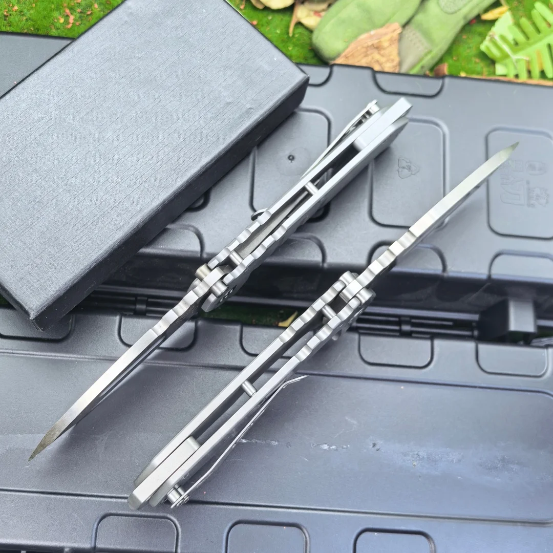 USA Stock Medford Folding D2 Tool, Full D2 Steel Construction, Heavy Weight EDC Pocket Multi-Tool, Utility Razor, Fast Shipping 1 Day Dispatch