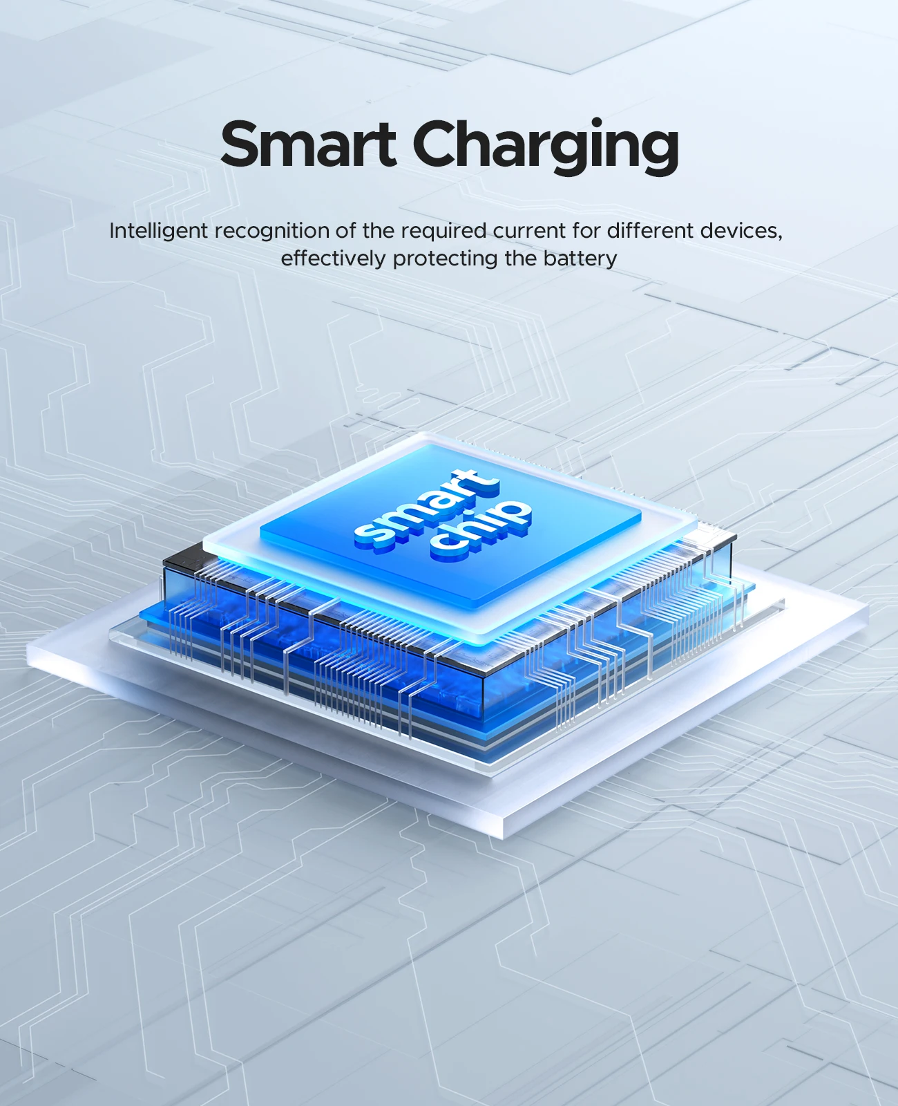 ORICO Cable-Wrap Portable Travel Power Strip 15W Fast Charging Station with 4 AC Outlets 2 USB 1 Type-C US Plug Adapter Home