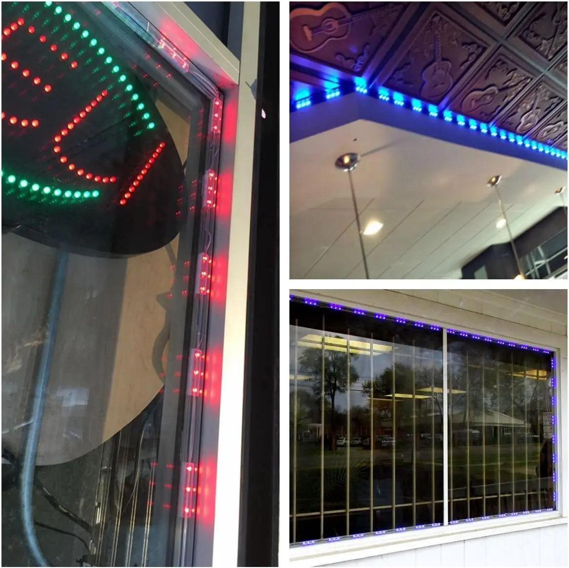 200PCS UL Listed RGB LED Module Kit, 110FT 5050 SMD LED Module Lights IP65 for Signs Storefront Window Advertising Décor