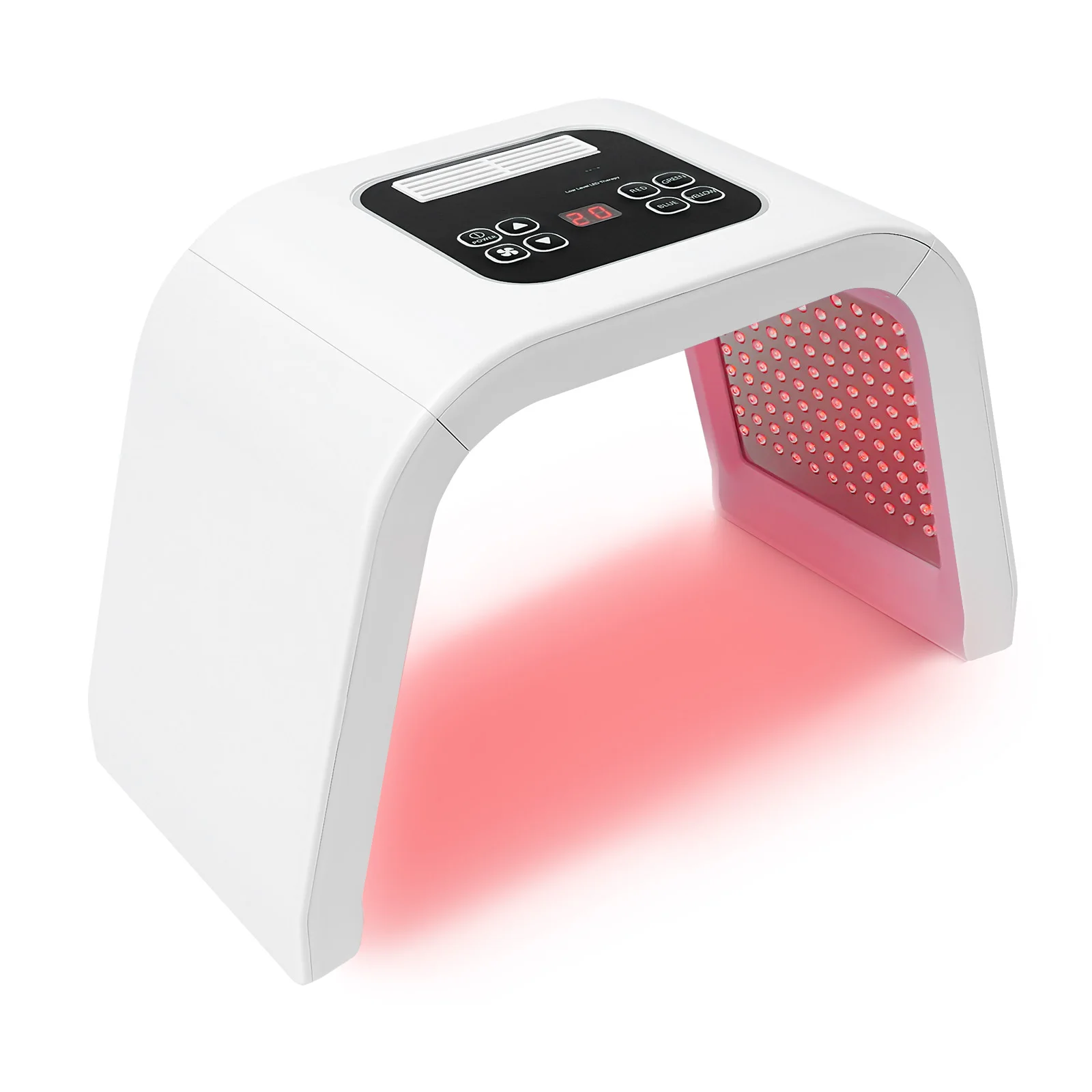 7-color Photon Spa Beauty Equipment, LED Face Skin Care Light Machine, Skin Facial Salon Equipment