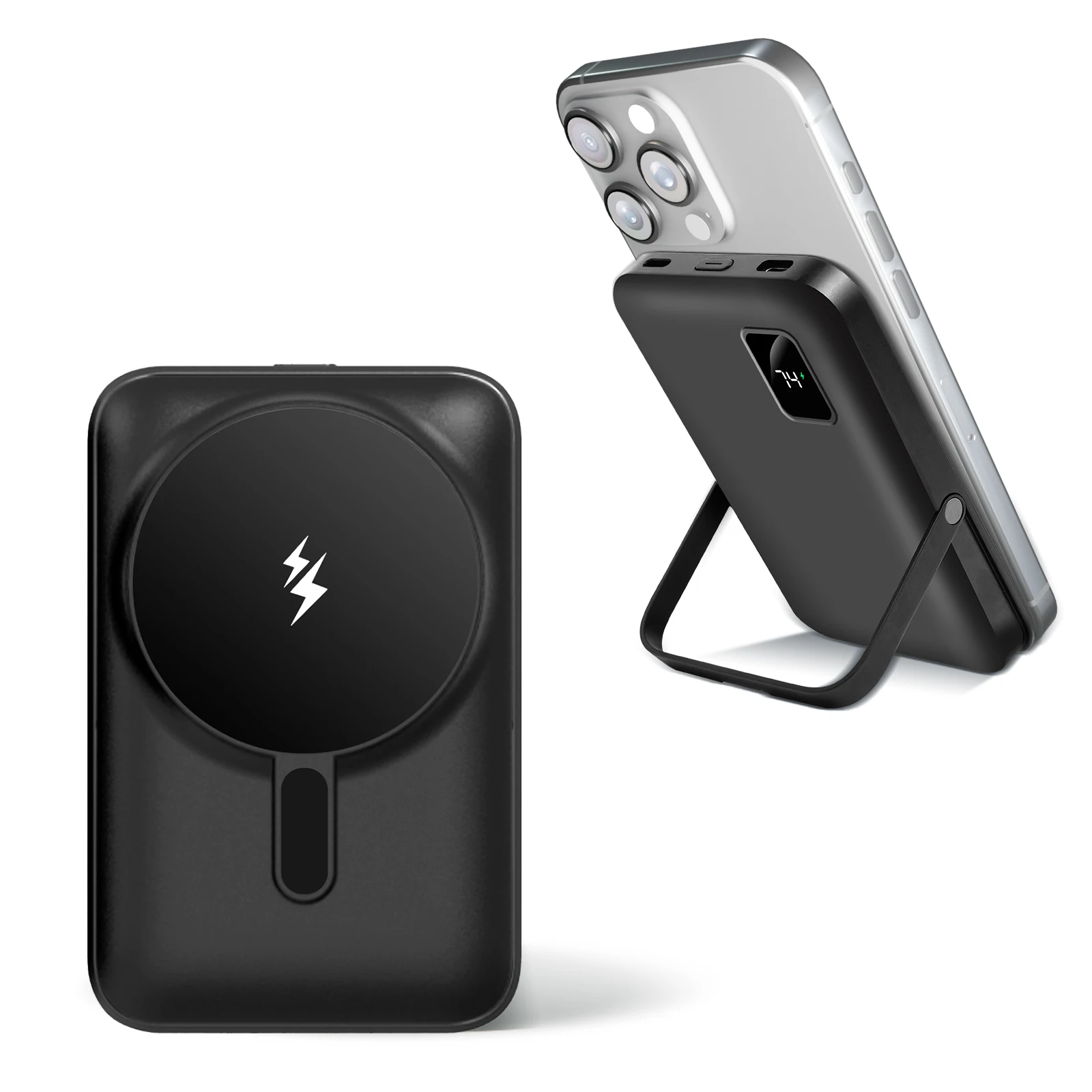 Magnetic Power Bank 10000mAh Wireless Charger 20W Fast Charging Portable External Battery Pack for iPhone 15/14/13/12 Series