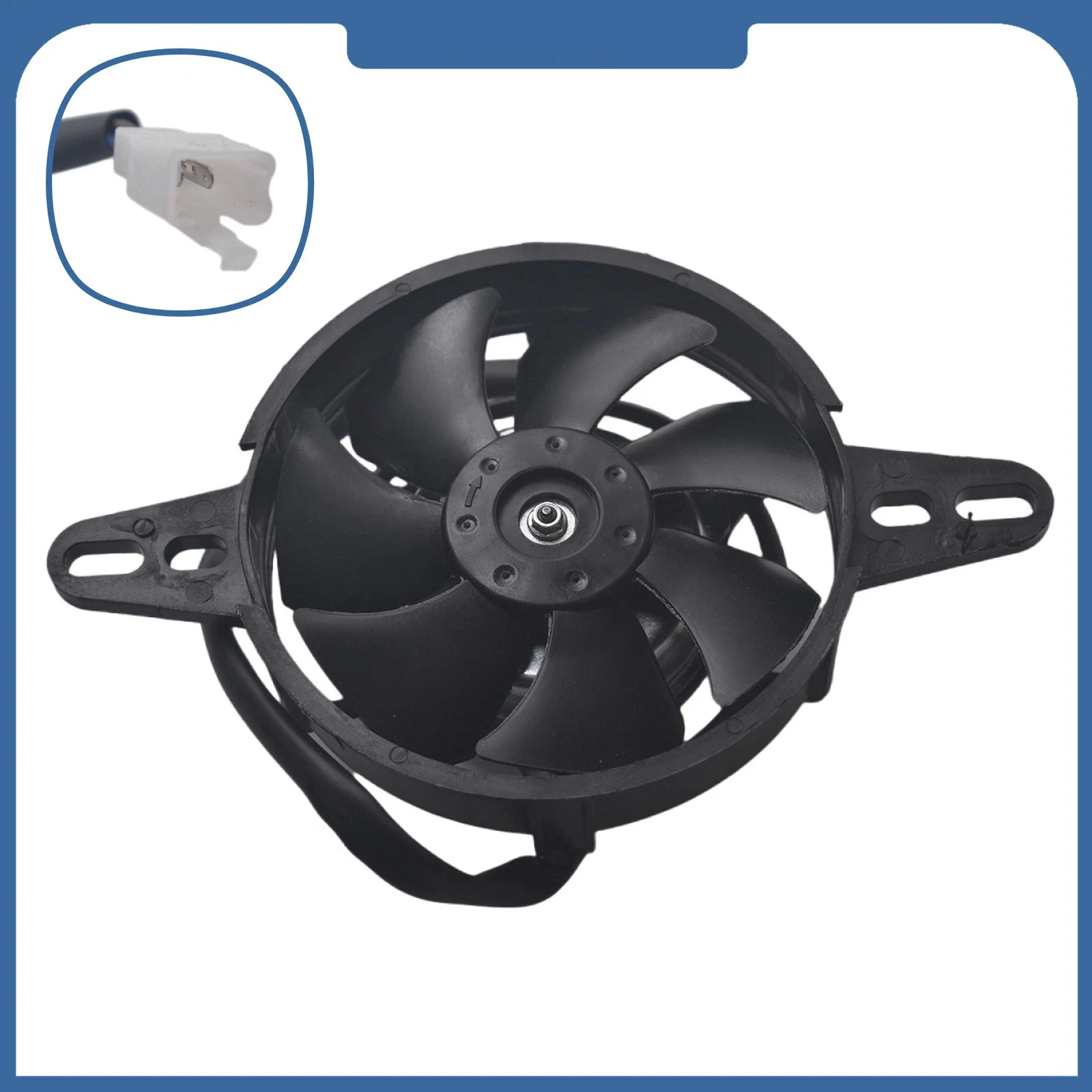 4inch Universal Radiator Fan 12V 2800RPM For Go Kart for Buggy for ATVs Dirt Bike Motorcycle Electric Cooling Fan