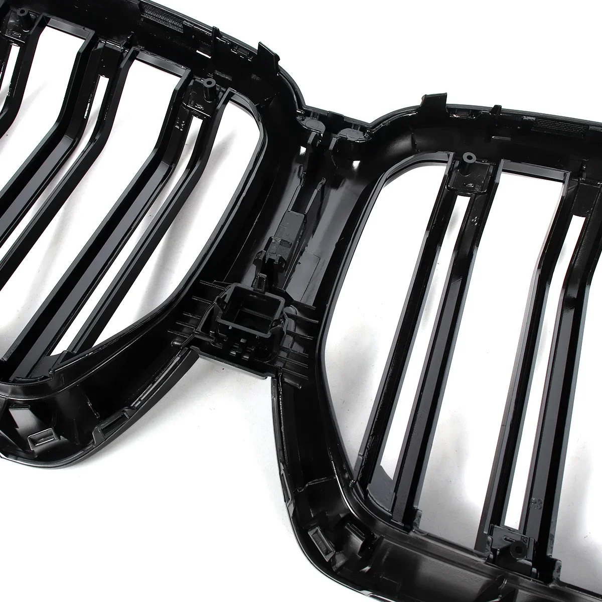 Magickit for BMW X6 G06 X6M F96 2020 2021 2022 2023 Front Kidney Bumper Grille Centre Racing Grille Gloss Black