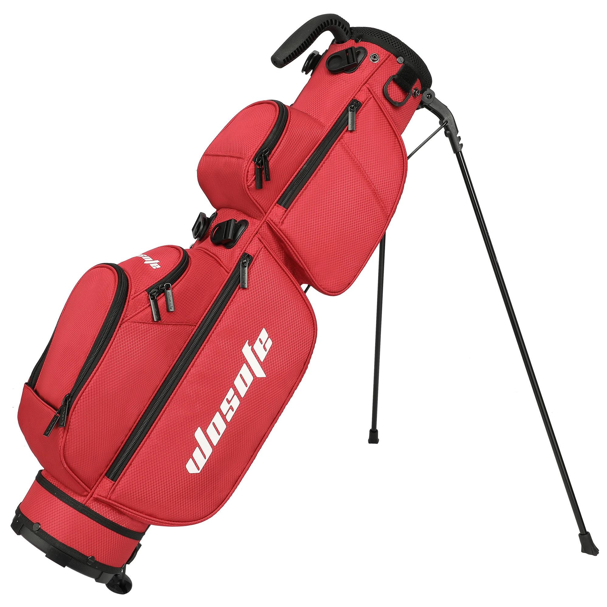 3-Way Dividers, Fits 5-9 Clubs - Small Sunday Lightweight Golf Stand Bag - for Men & Women, Par 3, Driving Range & Executive