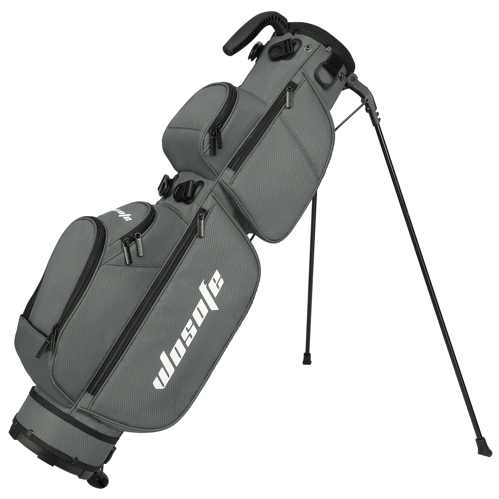 3-Way Dividers, Fits 5-9 Clubs - Small Sunday Lightweight Golf Stand Bag - for Men & Women, Par 3, Driving Range & Executive