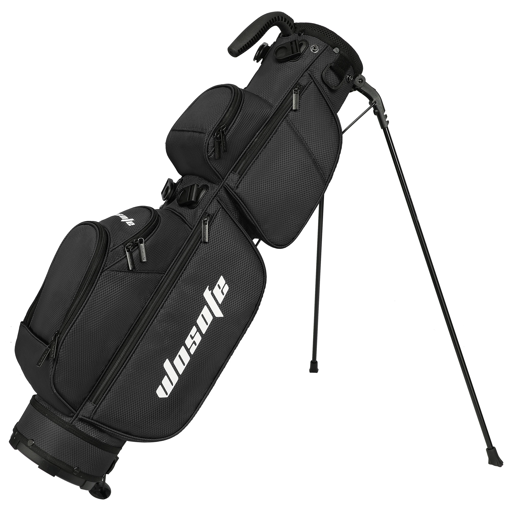 3-Way Dividers, Fits 5-9 Clubs - Small Sunday Lightweight Golf Stand Bag - for Men & Women, Par 3, Driving Range & Executive
