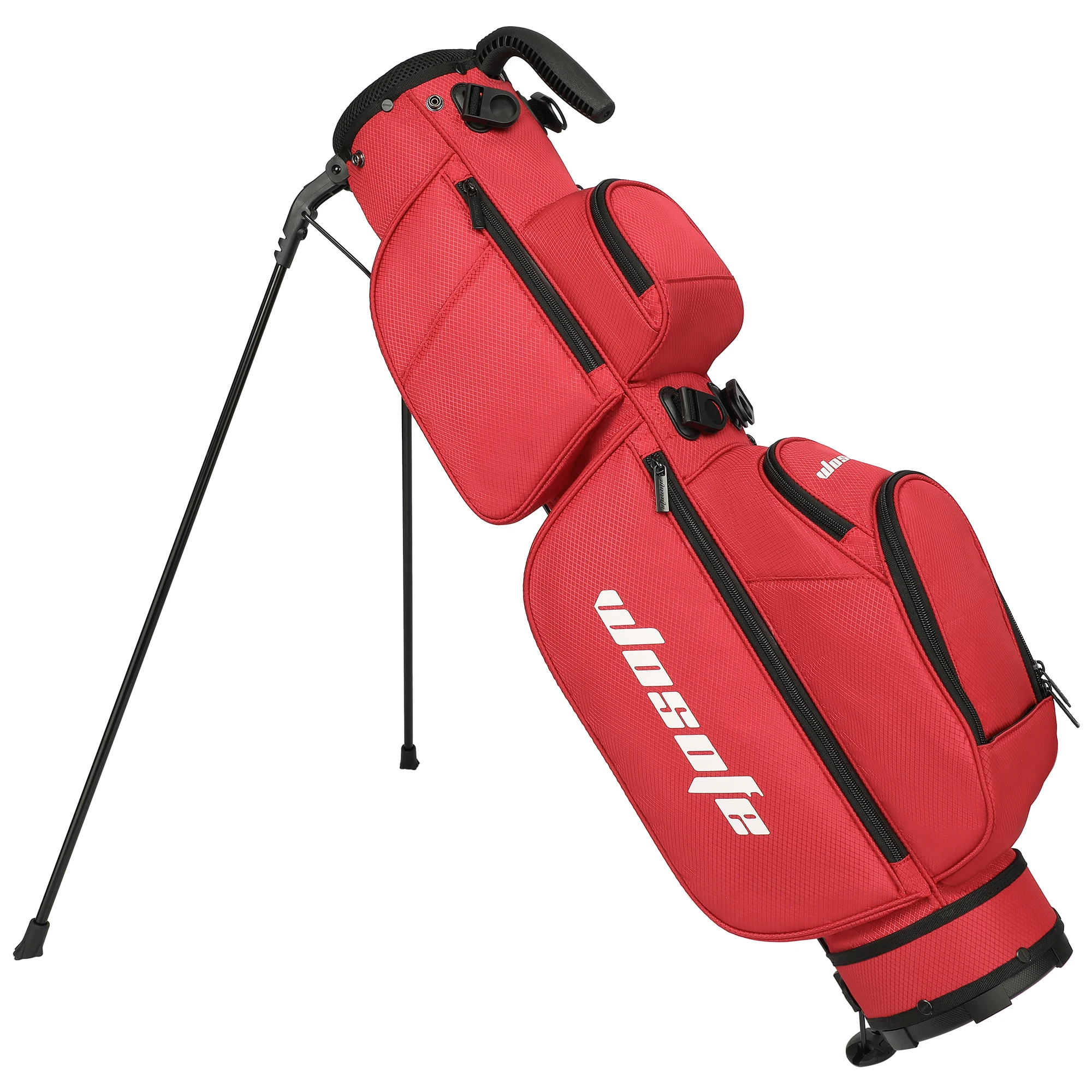 3-Way Dividers, Fits 5-9 Clubs - Small Sunday Lightweight Golf Stand Bag - for Men & Women, Par 3, Driving Range & Executive
