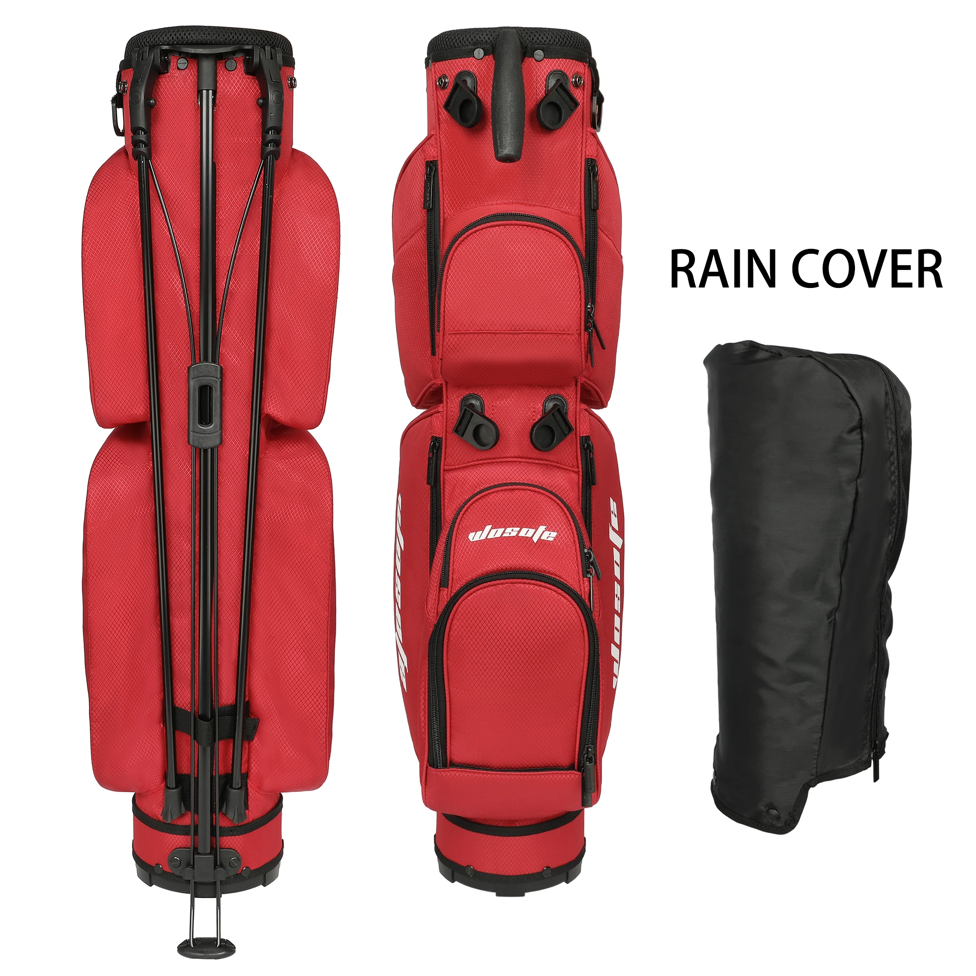 3-Way Dividers, Fits 5-9 Clubs - Small Sunday Lightweight Golf Stand Bag - for Men & Women, Par 3, Driving Range & Executive