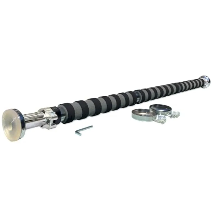 Maximiza Plus Pull Up Bar V2 Wide Doorway Pullup Bar/Chinup Bar with 3 Sets of Screw-in Door-Mounts Only for Doors Wider Than 3