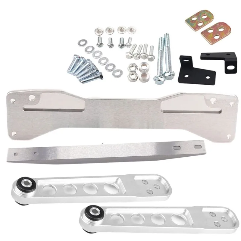 FOR CIVIC 01-05 DX ES LX EX SI EM EP3 REAR LOWER CONTROL ARM + SUBFRAME BRACE