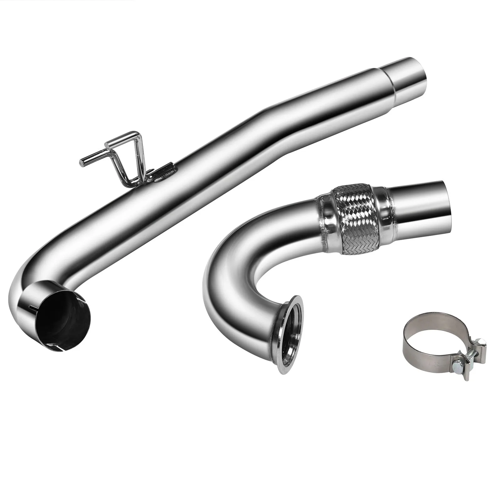 3 inch Stainless Steel Exhaust Manifold Downpipe for 2012-2015 VW Golf GTI MK7 Bolt On