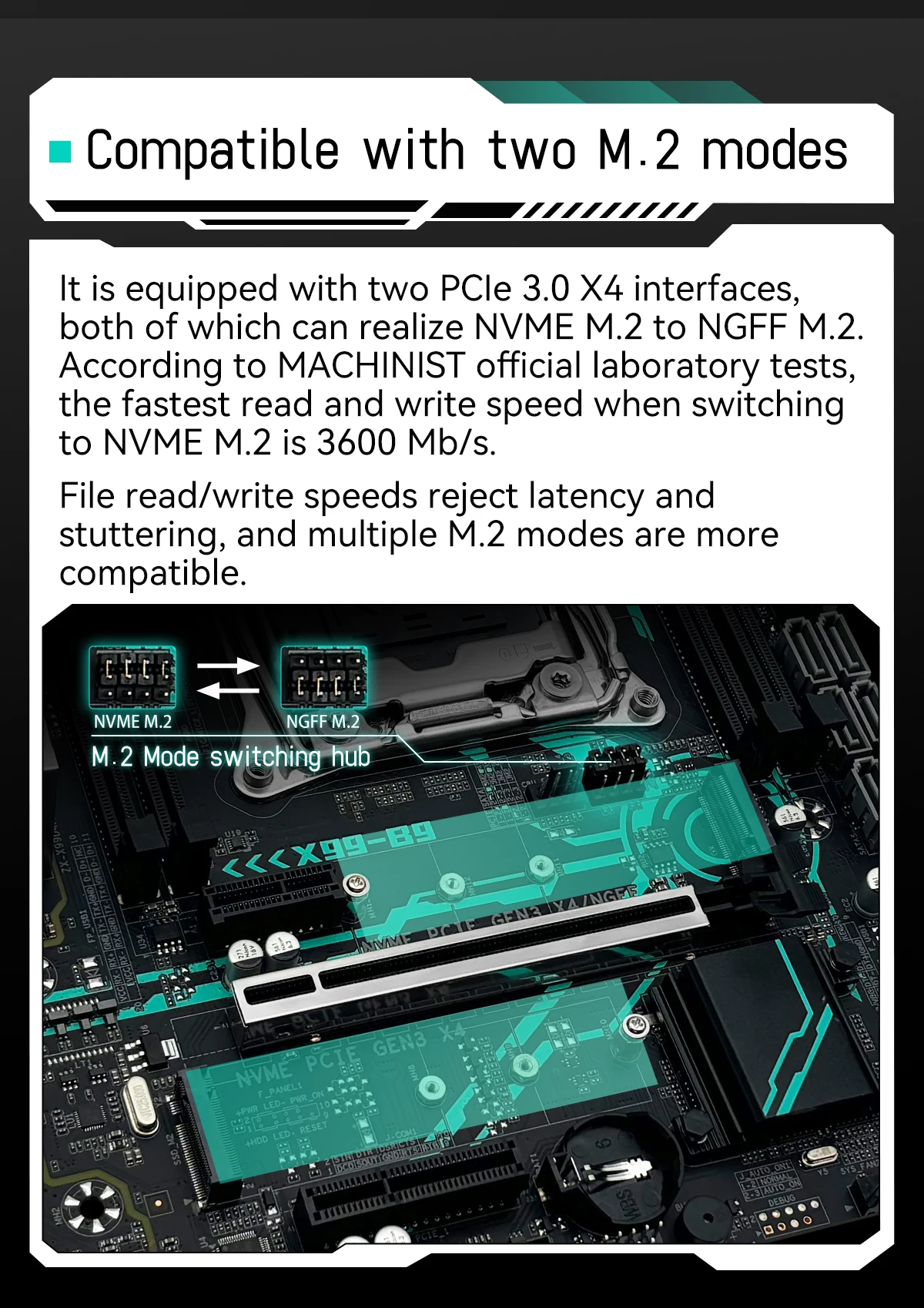 MACHINIST X99 B9 Motherboard Support LGA 2011-3 XEON E5 V3/V4 CPU C612 Chip DDR4 RECC NON-ECC Memory NVME M.2 USB3.0