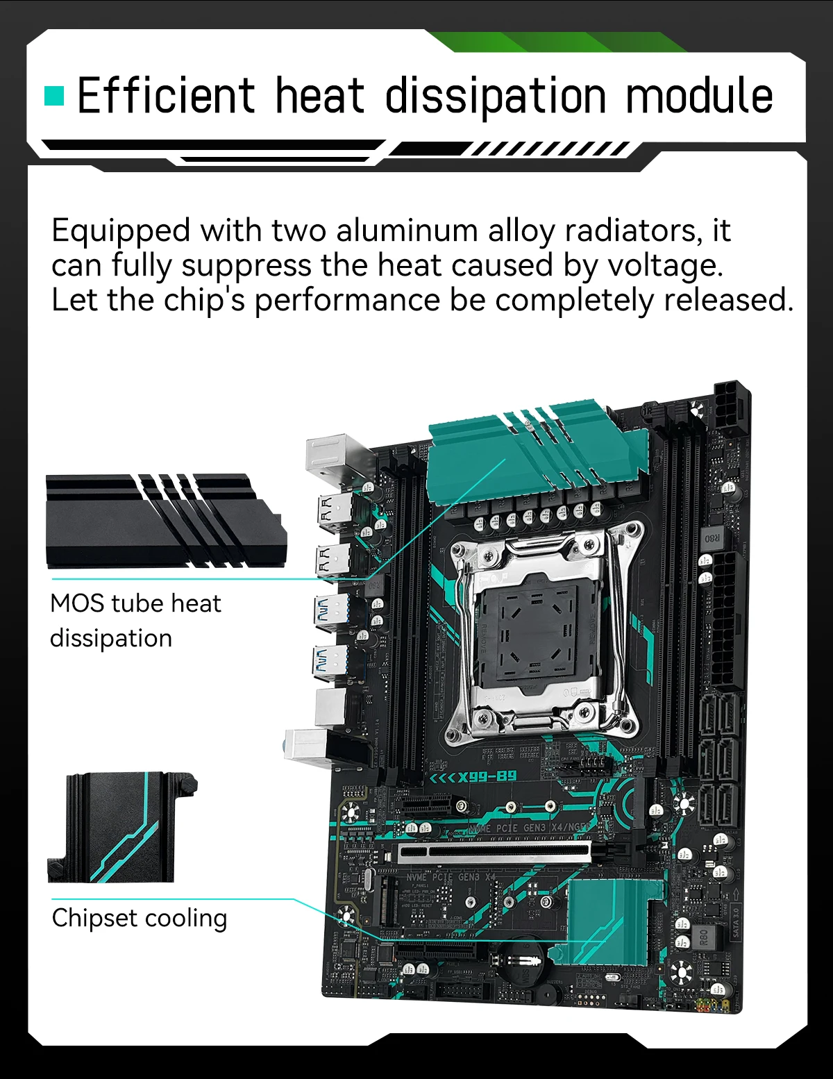 MACHINIST X99 B9 Motherboard Support LGA 2011-3 XEON E5 V3/V4 CPU C612 Chip DDR4 RECC NON-ECC Memory NVME M.2 USB3.0