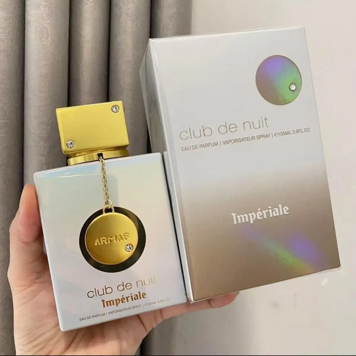 Armaf ClubDe Nuit Imperiale Eau De Parfum 105ml 3.6fl.oz Long Lasting Unisex Perfume Floral Fruity Scent