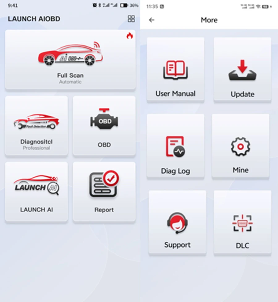LAUNCH AIOBD (NueraDiag) Automotive Diagnosis Terminal Global Version
