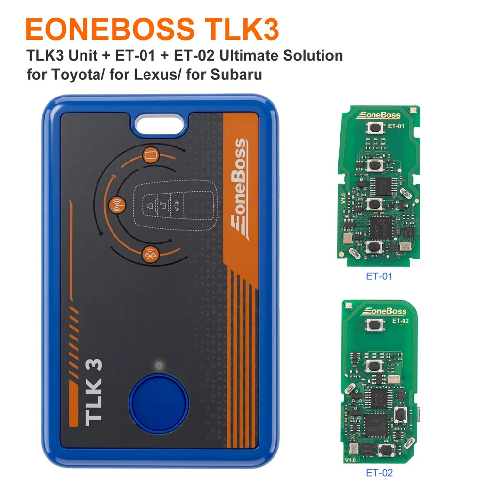 EONEBOSS TLK3 Kit Advanced Version TLK3 Unit + ET-01 + ET-02 Ultimate Solution for Toyota/ for Lexus/ for Subaru