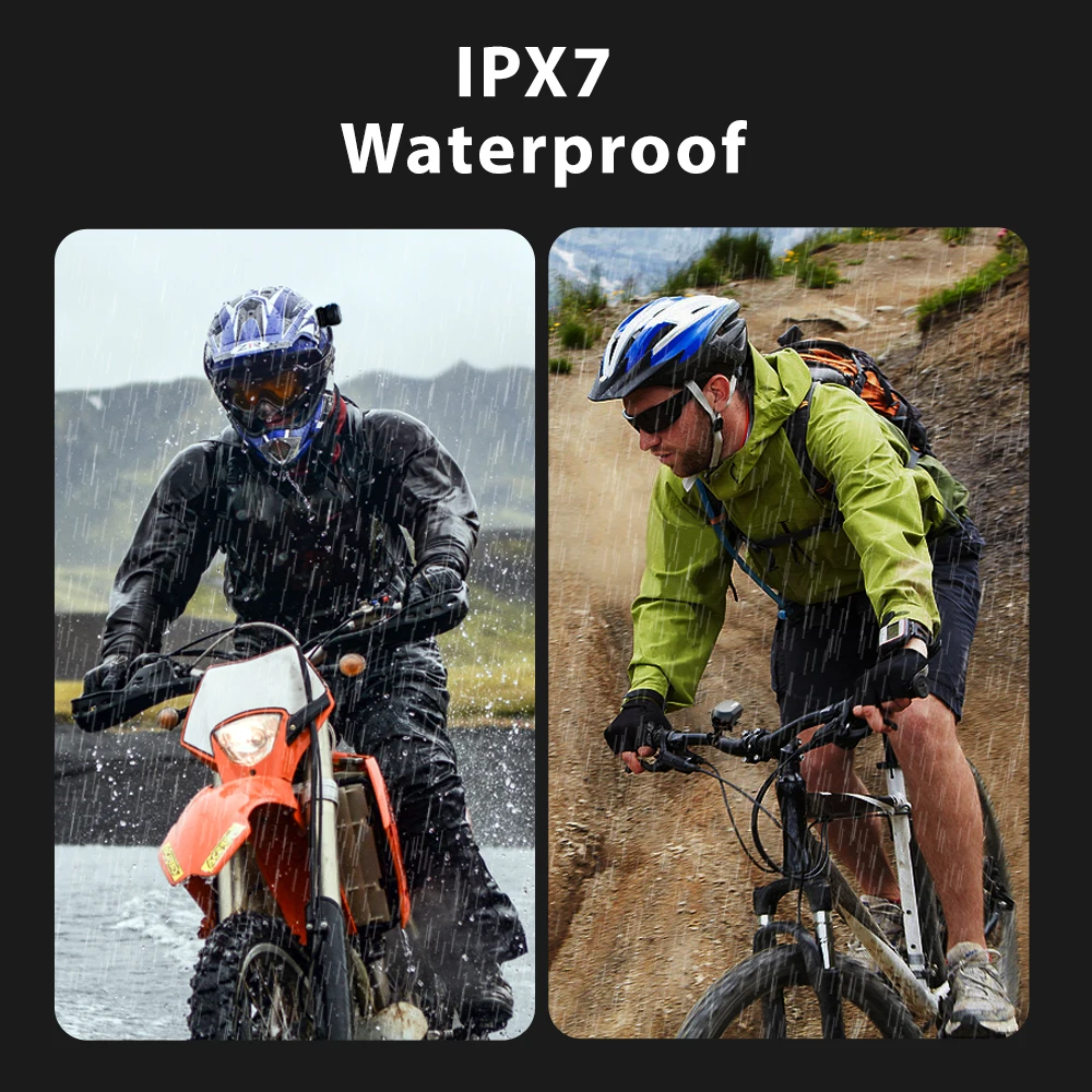 Drift Ghost XL Sport Action Camera 1080P WiFi 9 Hours Battery Life IPX7 Waterproof Wearable Live Stream Vlog Motorcycle Bicycle,Sport Action DV, APP Control,Perfect for motorcycles, mountain bikes, e-bikes, skateboards and all outdoor riding sports