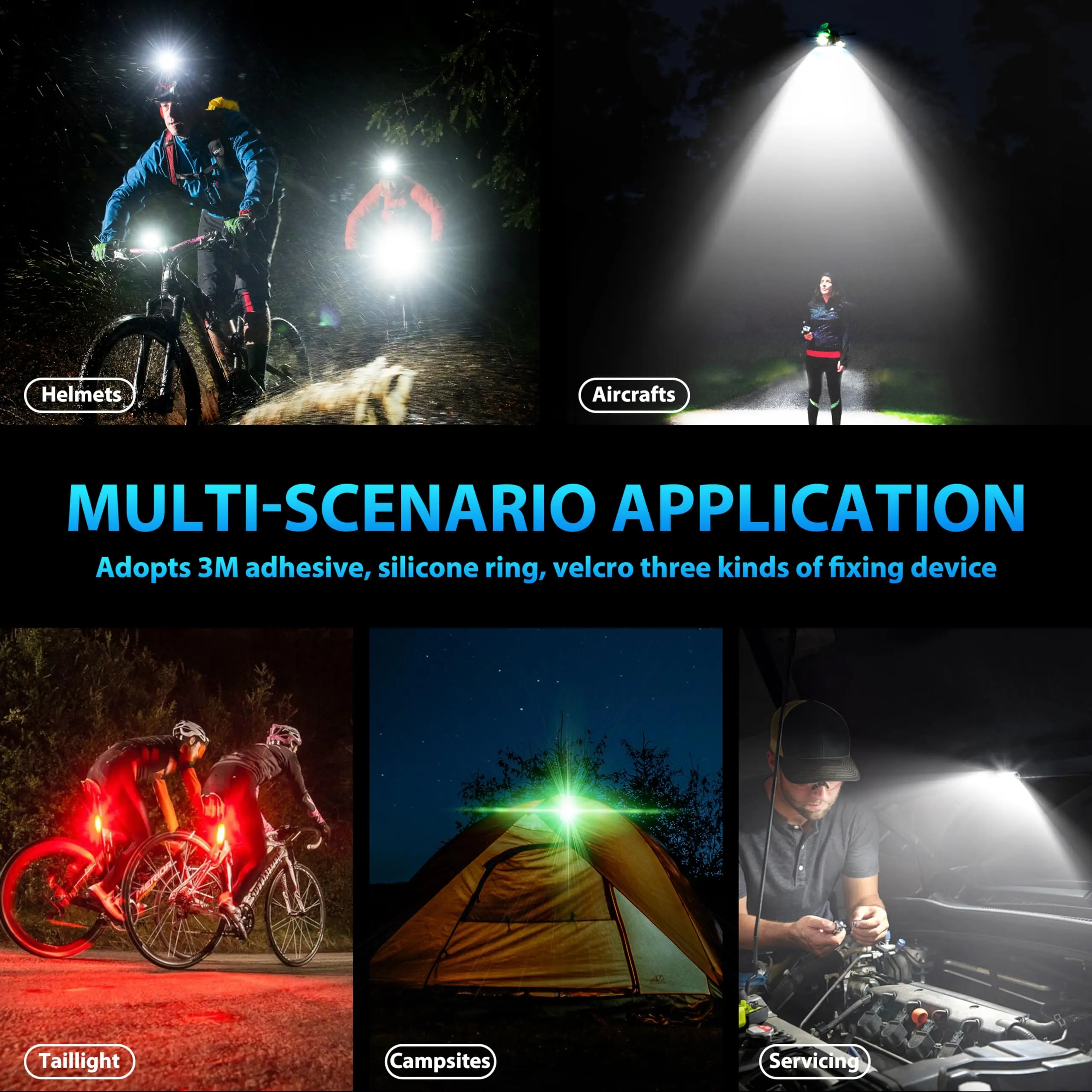 STARTRC 2 PACK Drone Strobe Light Anti Collision Night Flight, 3 Colors 5 Strobe Modes Drone Light for DJI Mini 5 Pro/4 Pro/3 Neo 2 Flip Air 3S Mini 4K Accessories