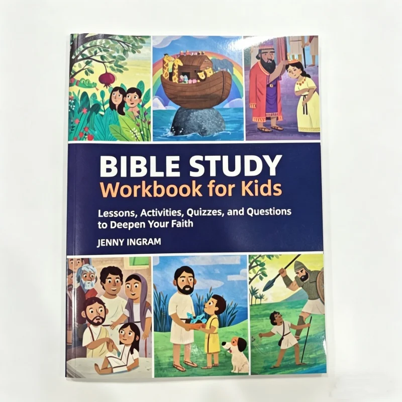 Bible Study Workbook for Kids: A Complete Resource with Lessons, Interactive Activities Quizzes Questions To Build Faith book