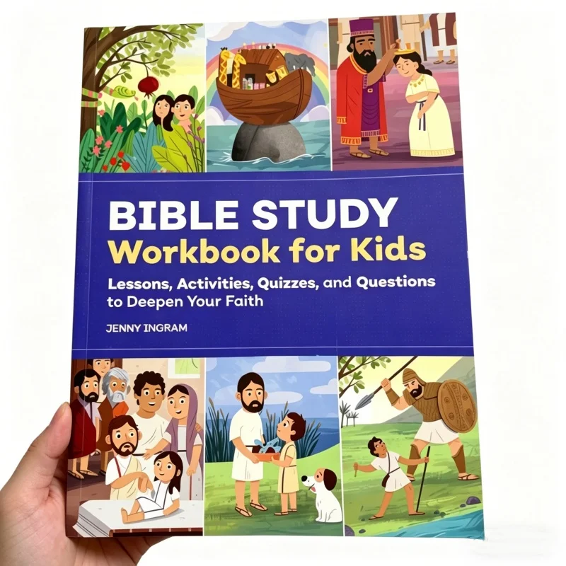 Bible Study Workbook for Kids: A Complete Resource with Lessons, Interactive Activities Quizzes Questions To Build Faith book