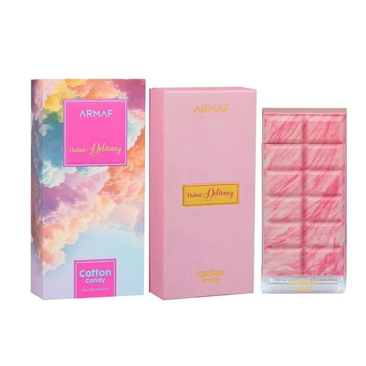 Armaf Dubai Delicacy Cotton Candy Eau de Parfum 70ml/2.36fl.oz | Sweet Cotton Candy Vanilla Strawberry Fruity Gourmand Women Perfume