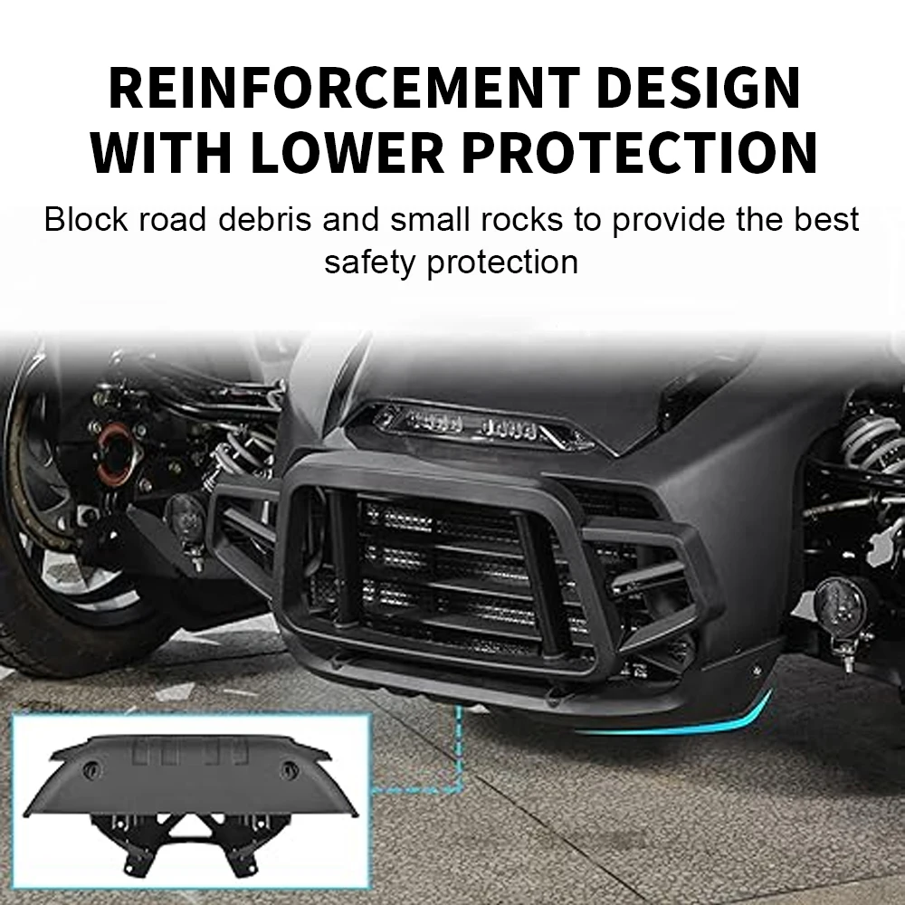 Front Bumper for Can-Am Ryker, Protector Front Profile Bumper for Can Am Ryker 600 900 Sport & Ryker Rally Edition All Models Accessories, Replace OEM # 219401108