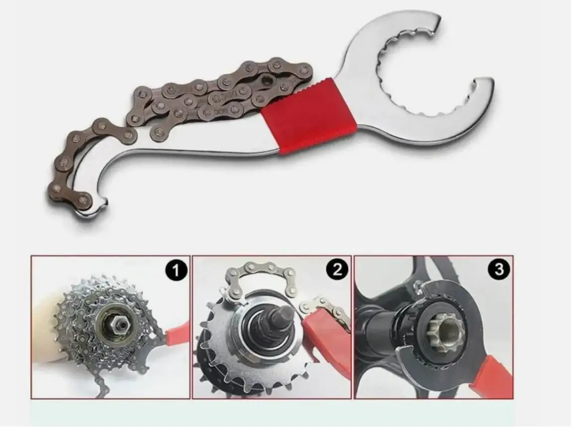 Bicycle Repair Tool Kits Chain Breaker Flywheel Remover Cutter Crank Puller Bike Wrench MTB Road Bikes Maintenance Tools Bracket